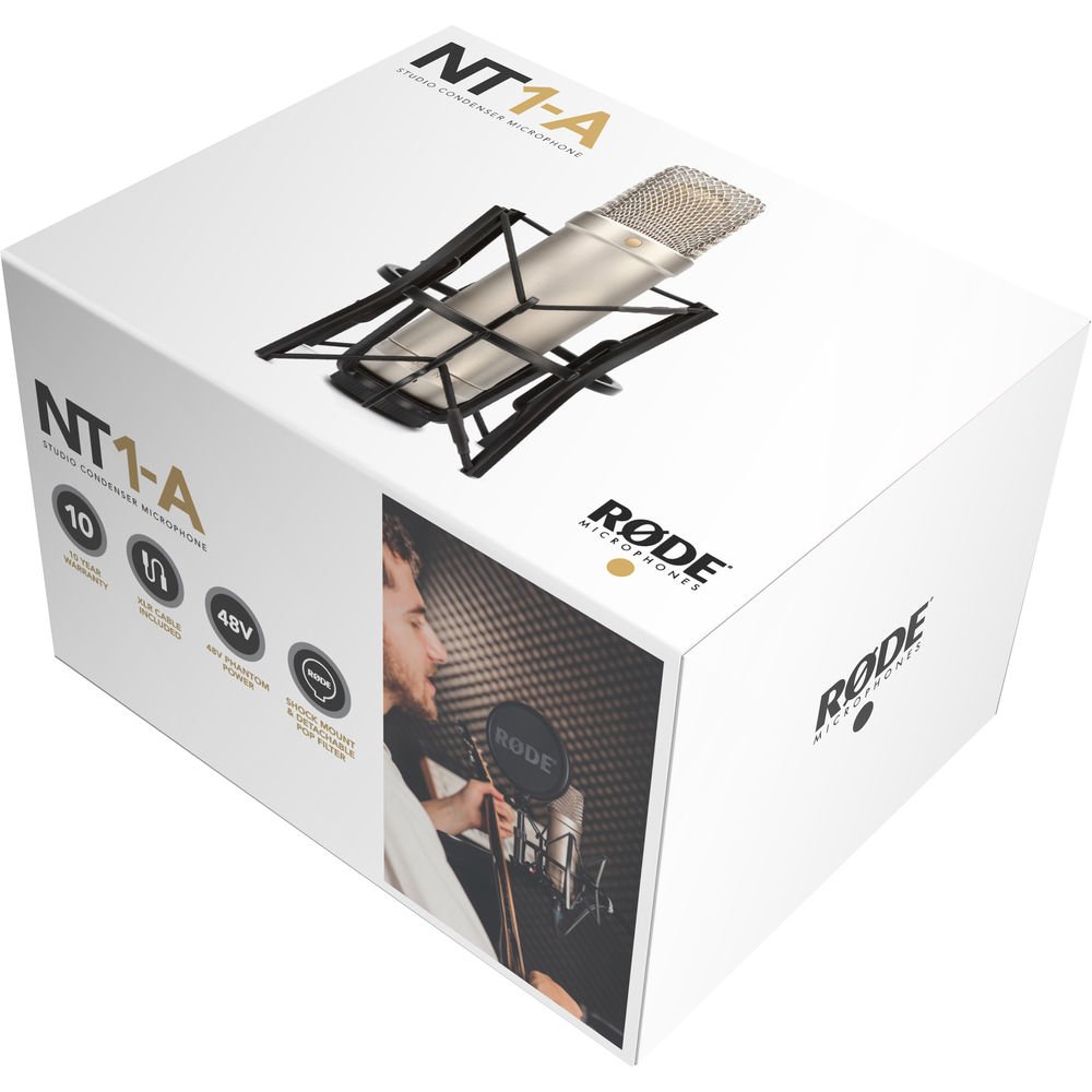 Rode NT1-A Large-Diaphragm Cardioid Condenser Microphone image 2