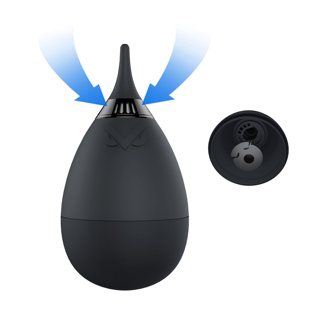 VSGO V-B01E Tumbler Filter Air Blower Camera Cleaning Compressed Rubble Blaster Lens Cleaning Ball image 2