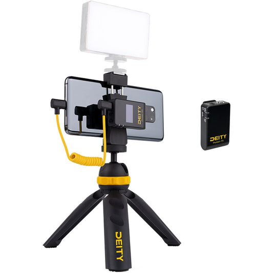 Deity Microphones Pocket Wireless Digital Microphone Mobile Kit with Tripod & Smartphone Clamp image 0