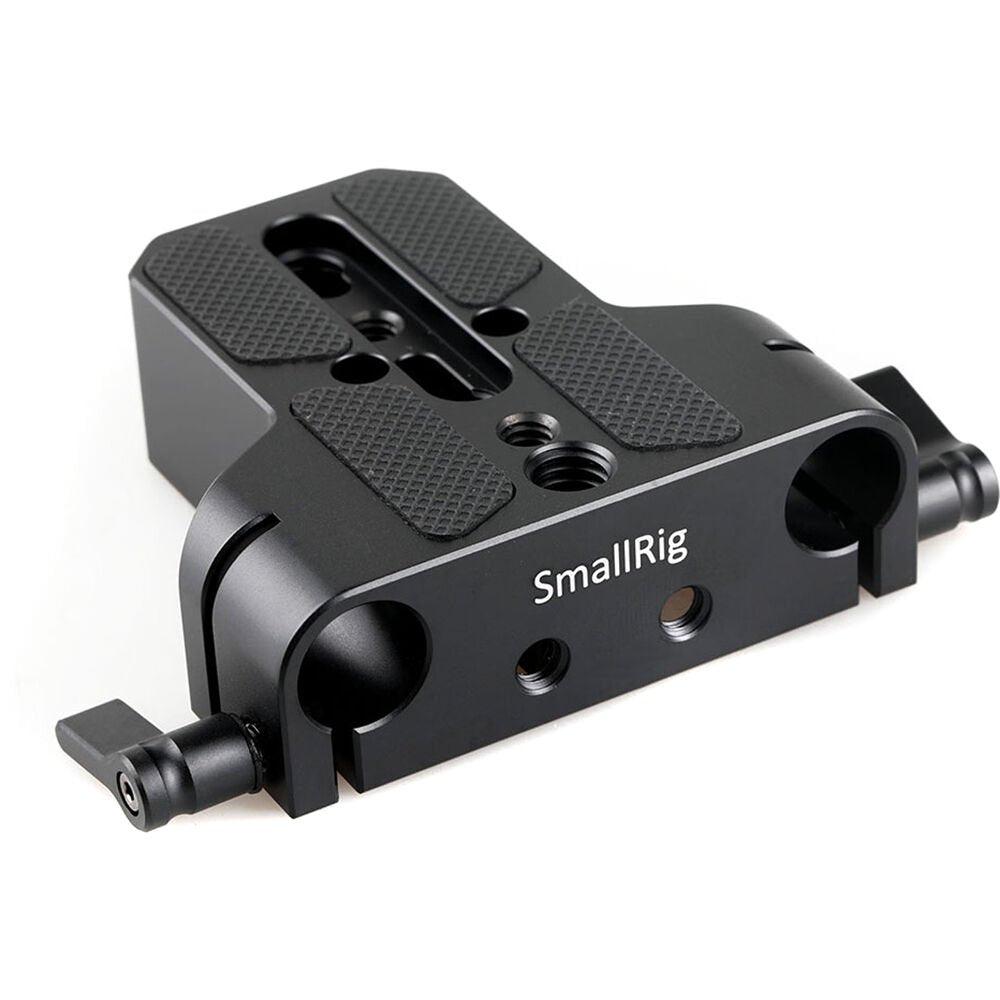 SmallRig Compact Camera Baseplate with 15mm LWS Rod Clamp image 0