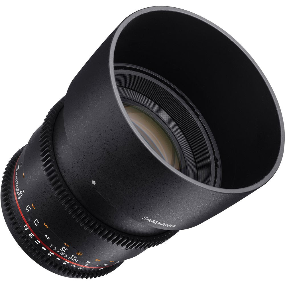 Samyang 85mm T1.5 VDSLRII Cine Lens for Canon EF Mount image 1