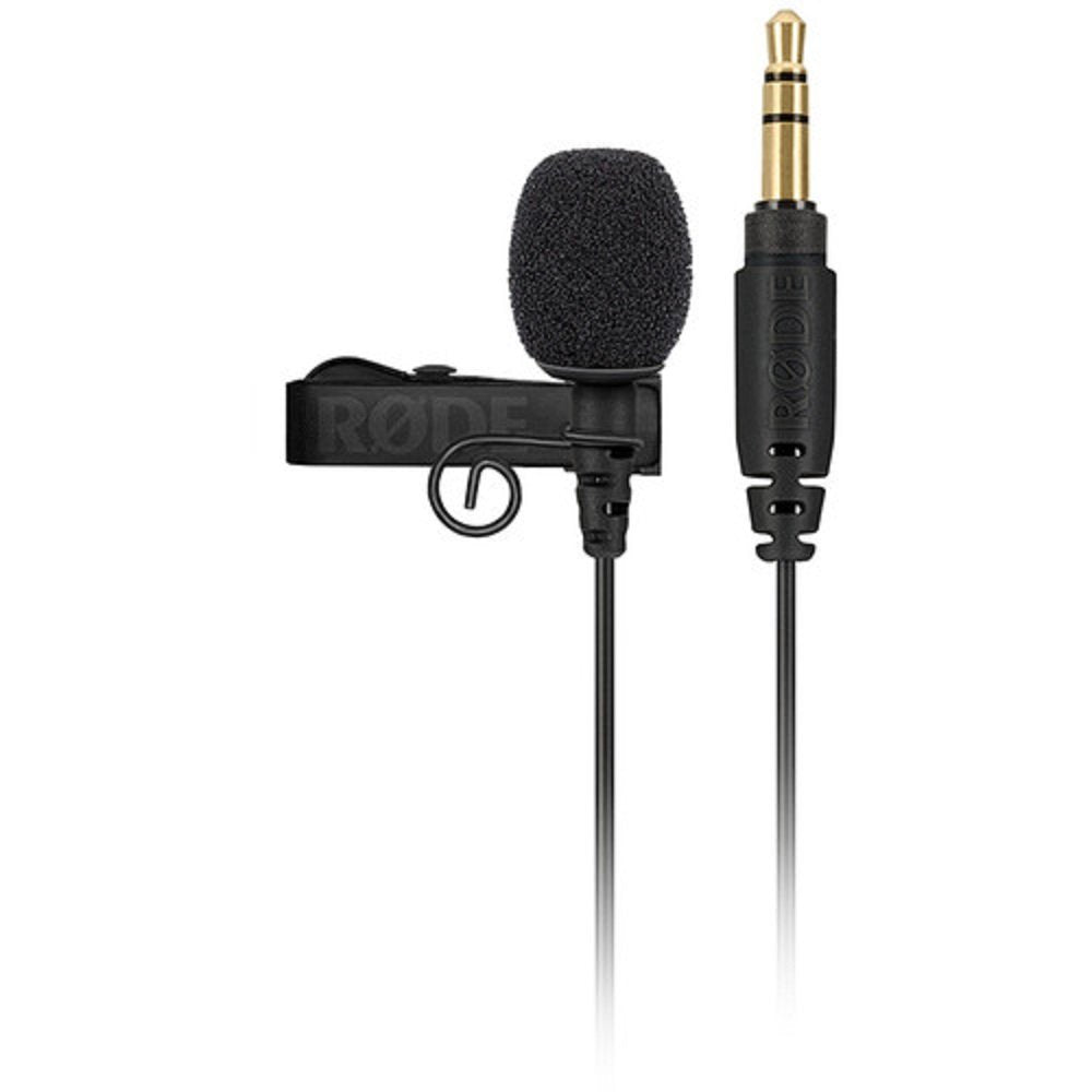 Rode Lavalier GO Professional Lavalier Microphone for Wireless GO Systems (Black) image 0