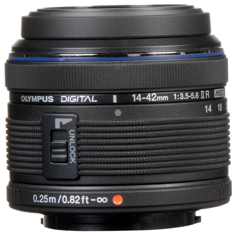 Olympus M.Zuiko Digital 14-42mm f/3.5-5.6 II R Lens (Black) image 2