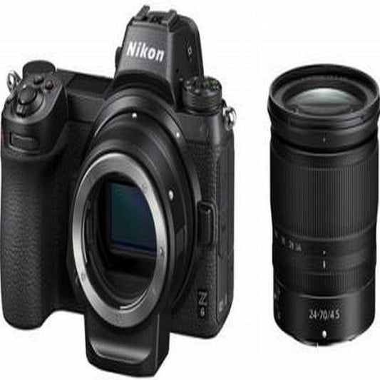 Nikon Z6 Mirrorless Camera with 24-70mm Lens and Mount Adapter FTZ image 0