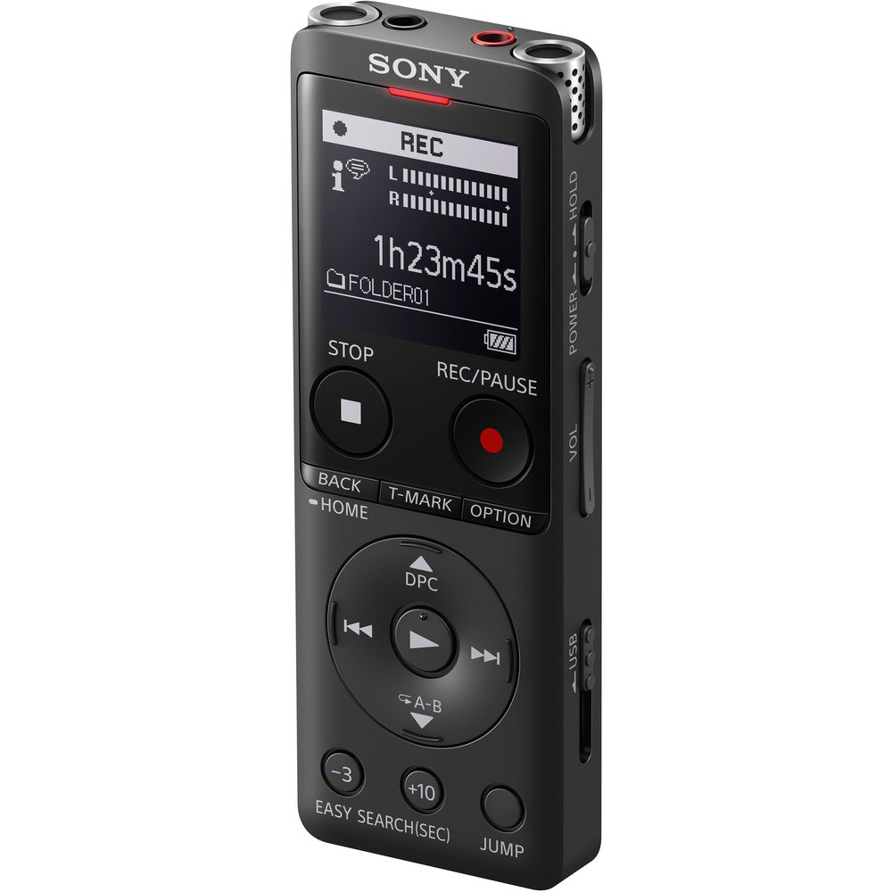 Sony ICD-UX570 Digital Voice Recorder (Black) image 0