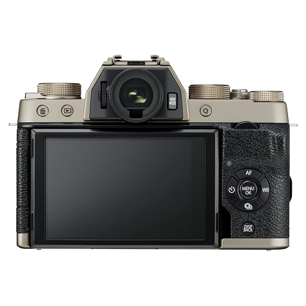 Fujifilm X-T100 Mirrorless Camera with XC 15-45 mm Lens (Champagne Gold) image 3