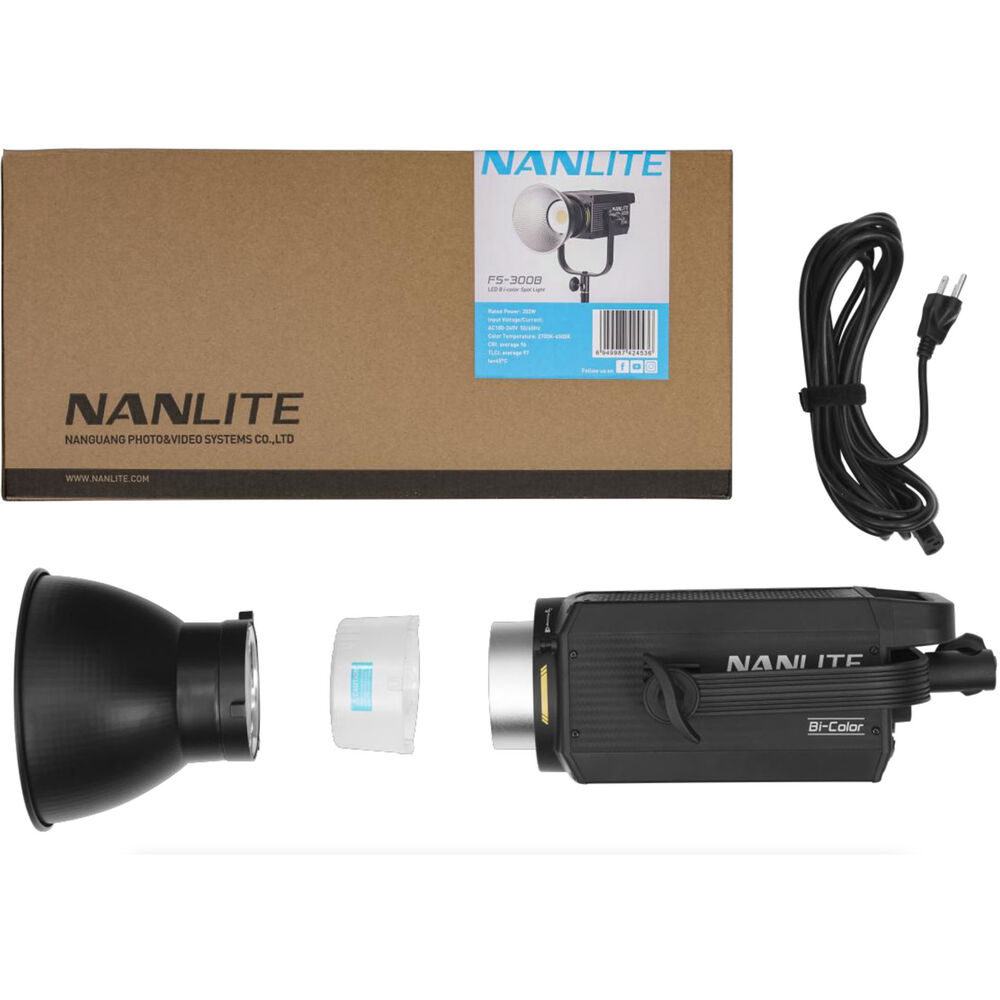 Nanlite FS-300B Bi-Color LED Monolight image 3