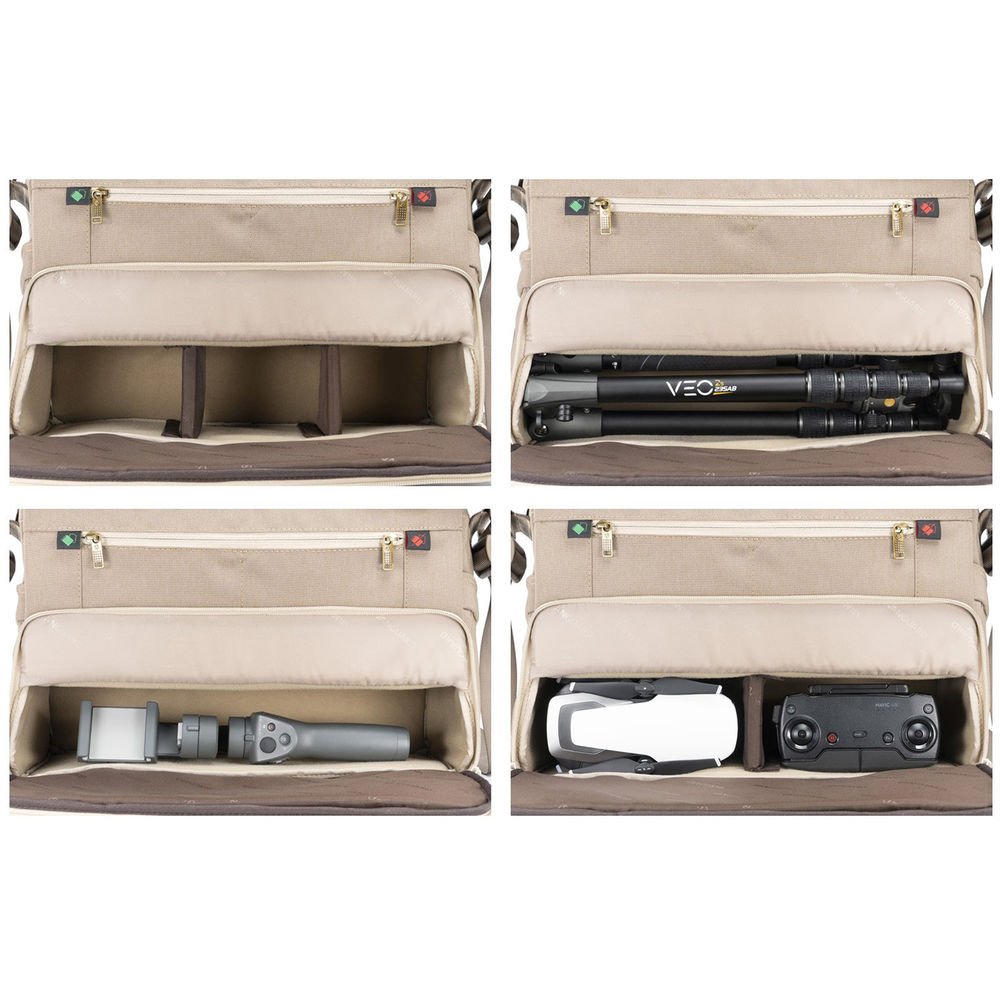 Vanguard VEO RANGE 38M Large Messenger Camera Bag (Beige Tan) image 4