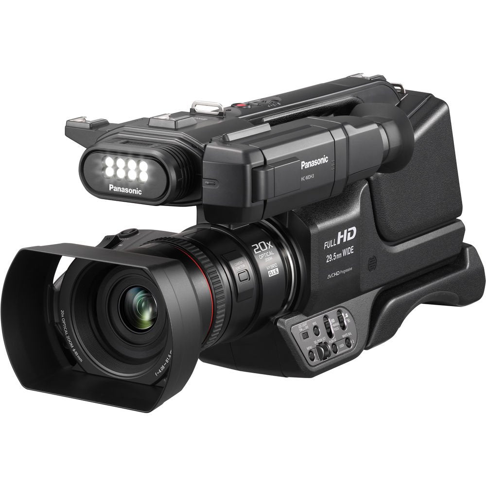 Panasonic HC-MDH3 AVCHD Shoulder Mount Camcorder with LCD Touchscreen & LED Light image 5