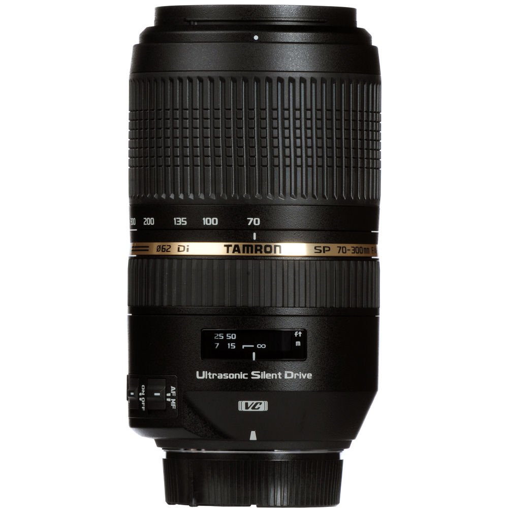Tamron SP 70-300mm f/4-5.6 Di VC USD Telephoto Zoom Lens for Nikon Digital SLRs & 35mm Film Cameras image 0
