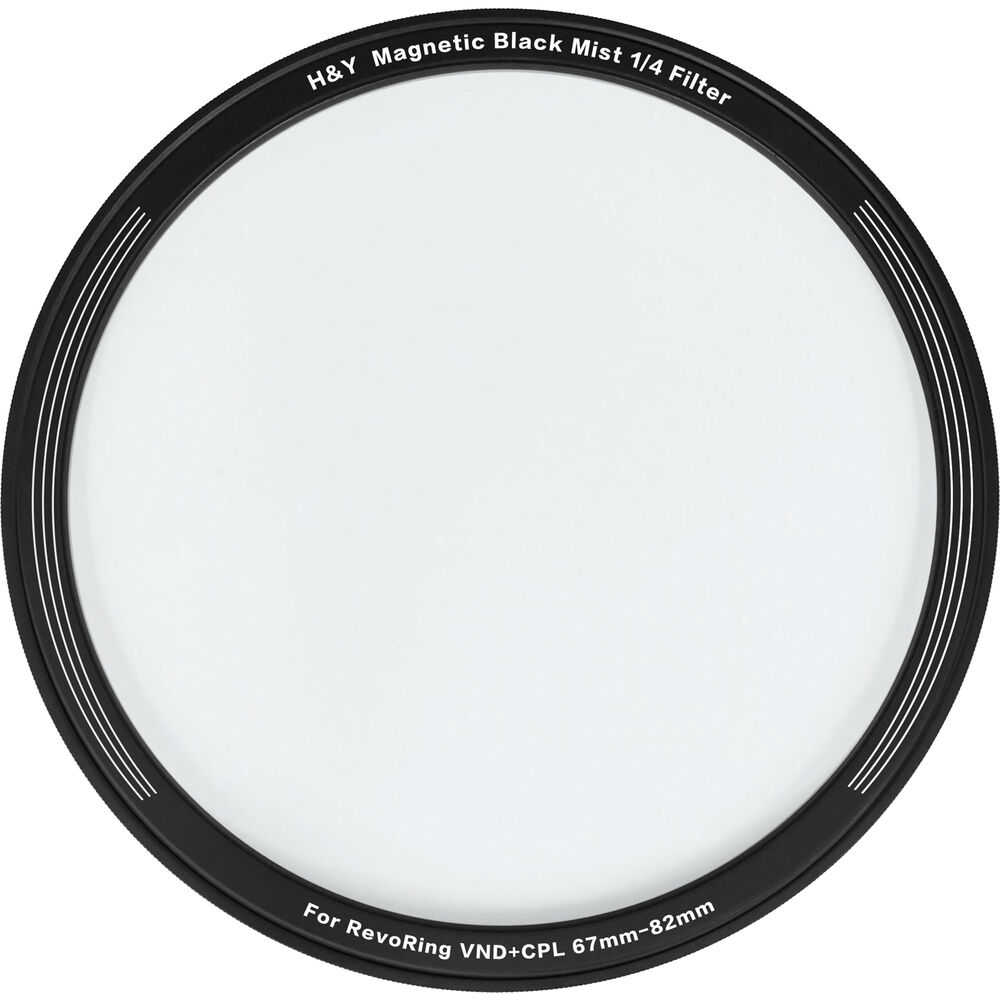 H&Y Filters Black Mist Magnetic 1/4 Clip-On Filter for RevoRing (67-82mm) image 0