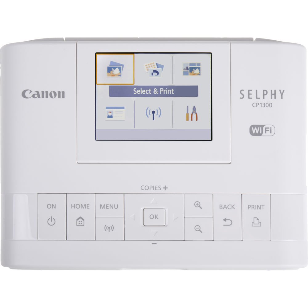 Canon SELPHY CP1300 Compact Photo Printer (White) image 3