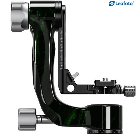 Leofoto CarbonFiber Gimbal Head Pg-3 Green image 0