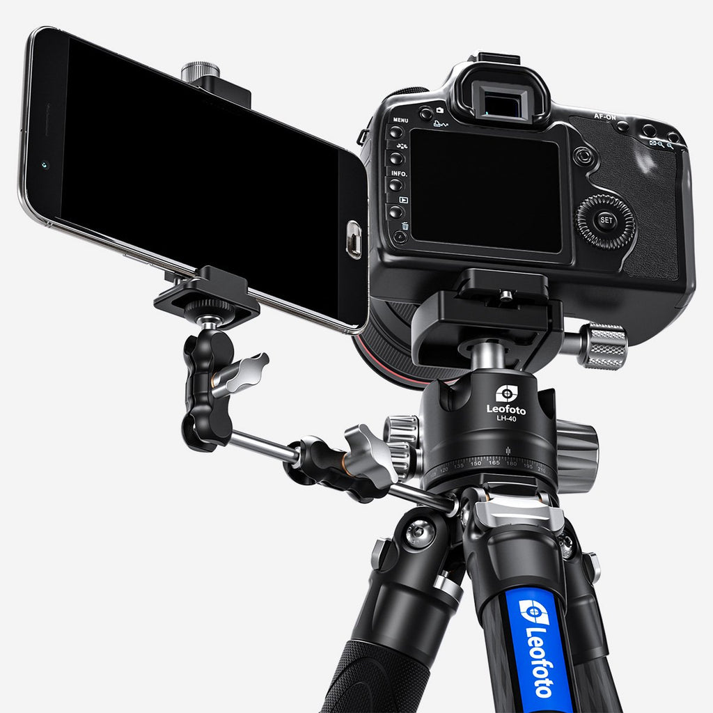 Leofoto Rapid Series Tripod LSR-324C+LH-40 image 2