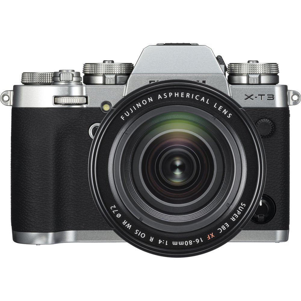 FUJIFILM X-T3 Mirrorless Digital Camera with 16-80mm Lens Kit (Silver) image 2