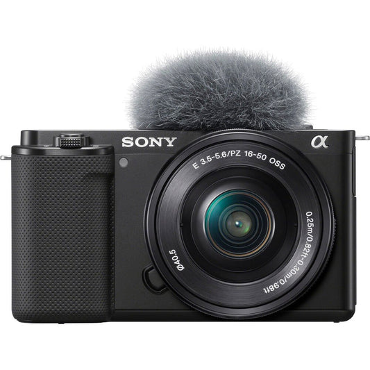 Sony ZV-E10 Mirrorless Camera with 16-50mm Lens (Black) image 1
