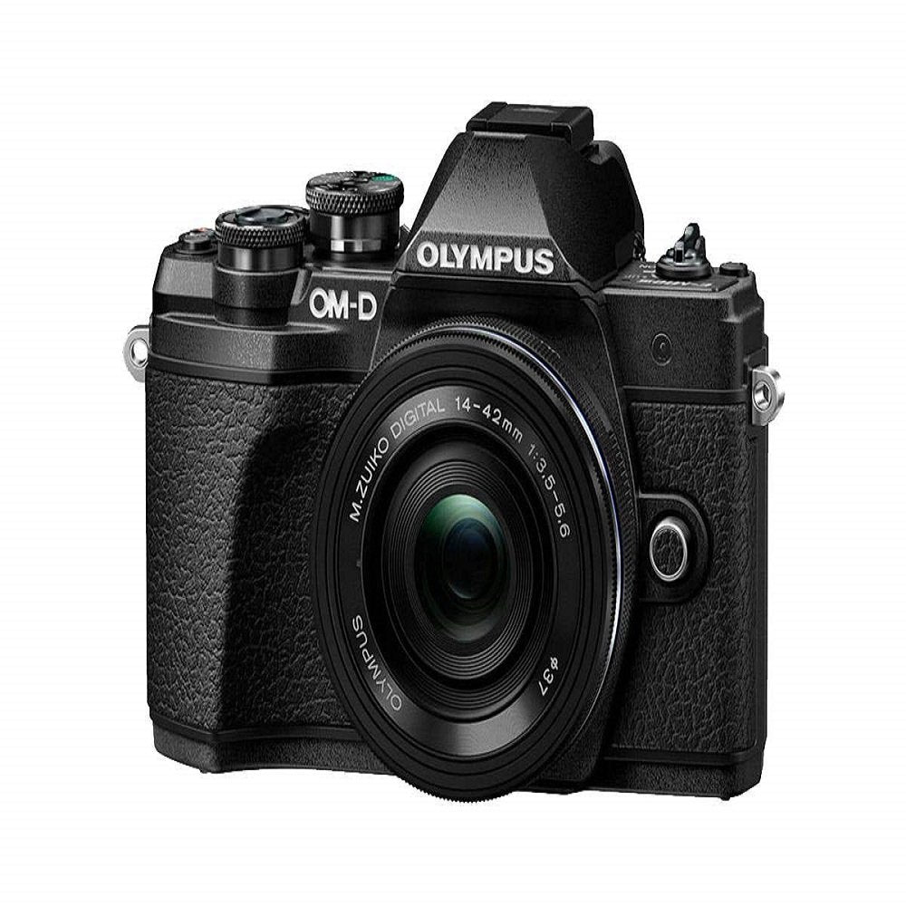 Olympus OM-D E-M10 Mark III Mirrorless Camera with 14-42mm II R Lens (Black) image 0