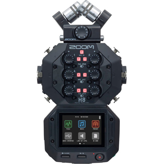 Zoom H8 8-Input / 12-Track Portable Handy Recorder image 0