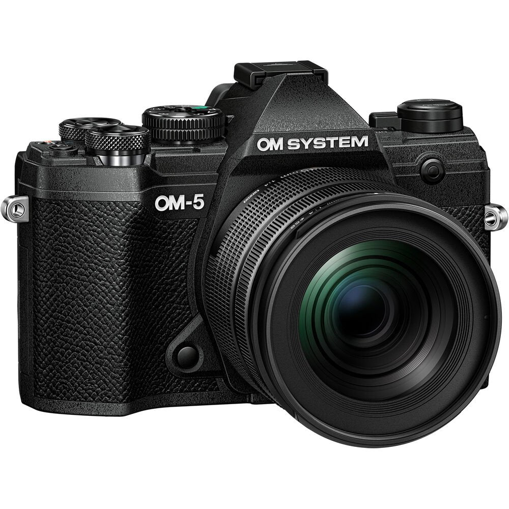 OM SYSTEM OM-5 Mirrorless Camera with 12-45mm f/4 PRO Lens (Black) image 0