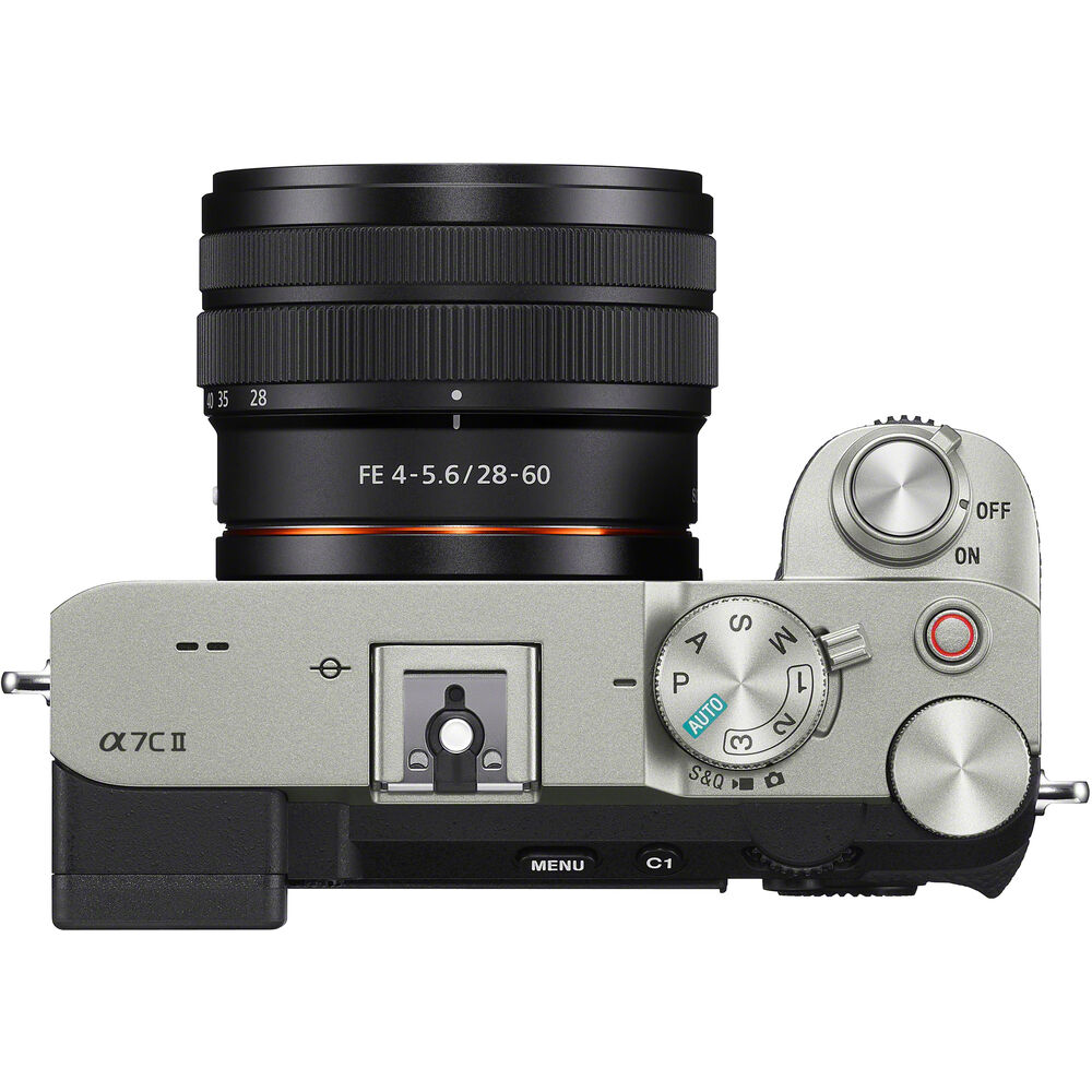 Sony a7C II Mirrorless Camera with 28-60mm Lens (Silver) image 2