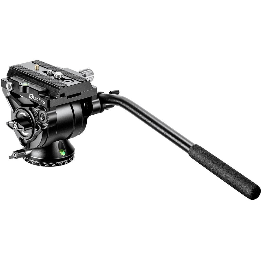 Leofoto LVC-253C Carbon Fiber Twin Leg Tripod with BV-15 Video Head System image 4