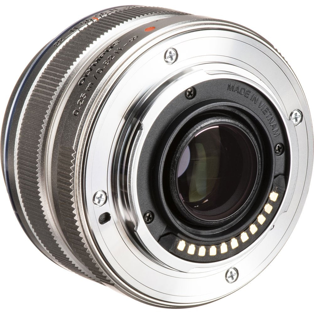 Olympus M.Zuiko Digital 17mm f/1.8 Lens (Silver) image 1