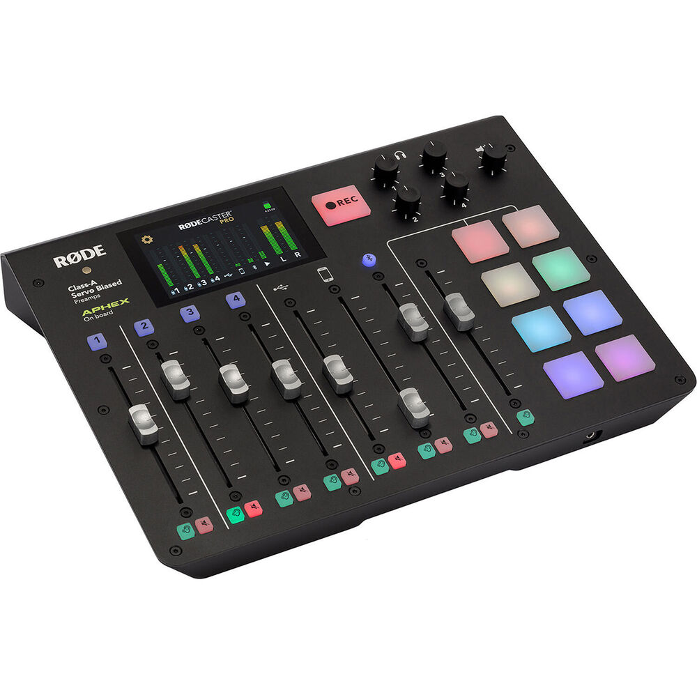 RODE RODECaster Pro Integrated Podcast Production Studio image 0