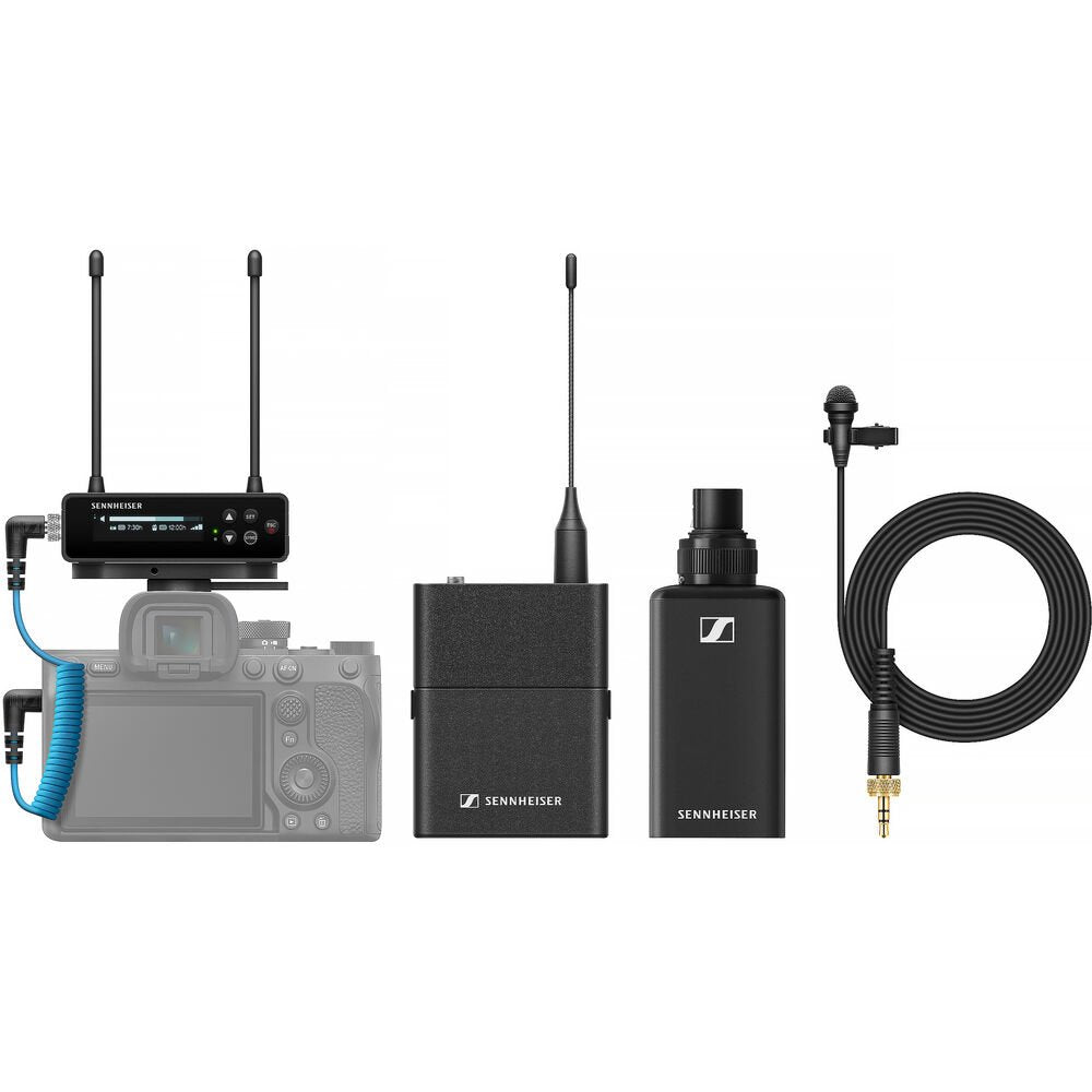 Sennheiser EW-DP ENG SET Camera-Mount Digital Wireless Combo Microphone System (R1-6: 520 to 576 MHz) image 0