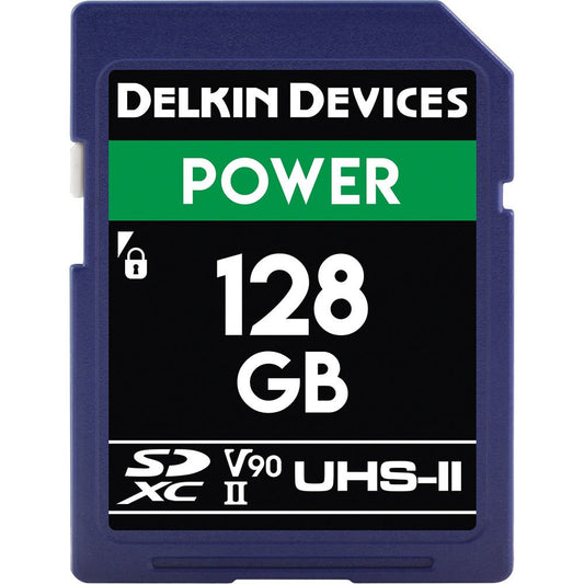Delkin Devices 128GB POWER UHS-II SDXC Memory Card image 0
