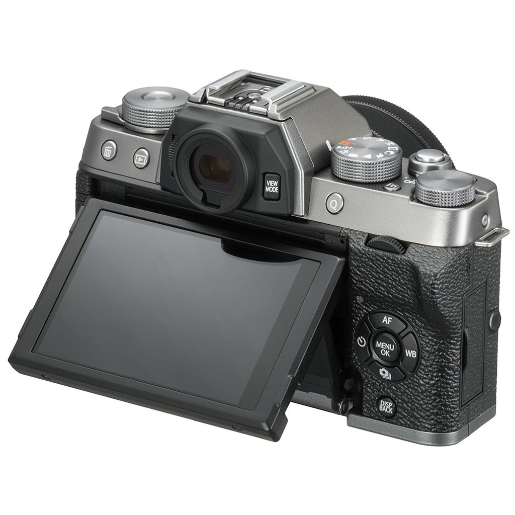 Fujifilm X-T100 Mirrorless Camera with 15-45 mm Lens (Silver) image 3