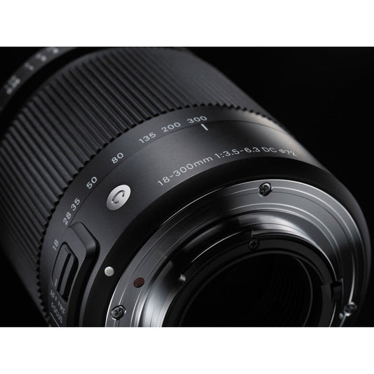 Sigma 18-300mm f/3.5-6.3 DC Macro OS HSM Contemporary Lens for Nikon F image 1