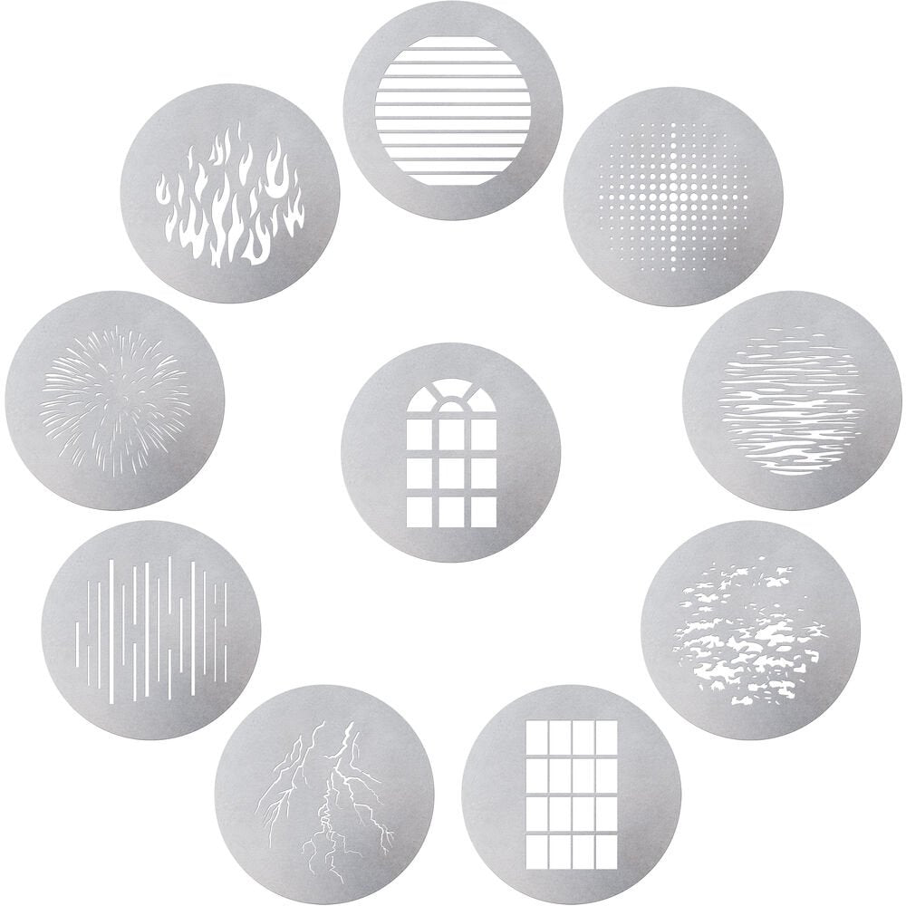 Aputure Spotlight Max 10-Piece Gobo Kit (Size A) image 0