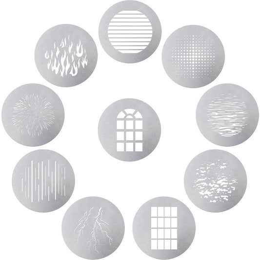 Aputure Spotlight Max 10-Piece Gobo Kit (Size A) image 0