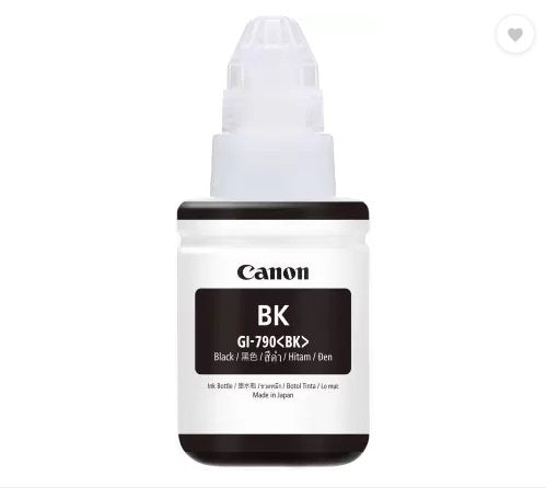 Canon GI - 790 Black Ink Bottle image 0