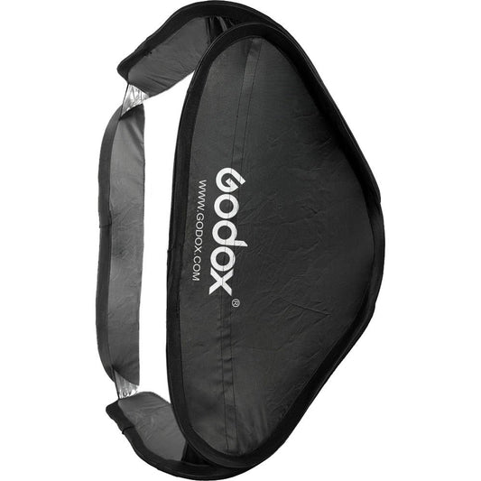 Godox S-Type Bowens Mount Flash Bracket with Softbox Kit (23.6 x 23.6") image 0