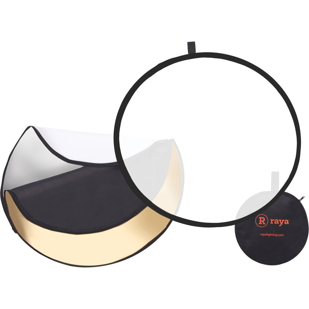 Godox Collapsible 5-In-1 Reflector Disc (24", Gold/Silver/Soft Gold/White/Translucent) image 0
