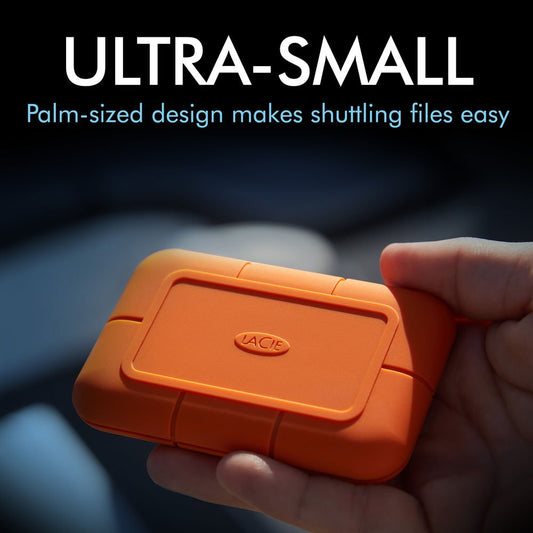 LaCie 1TB Rugged USB 3.2 Gen 2 Type-C External SSD image 1