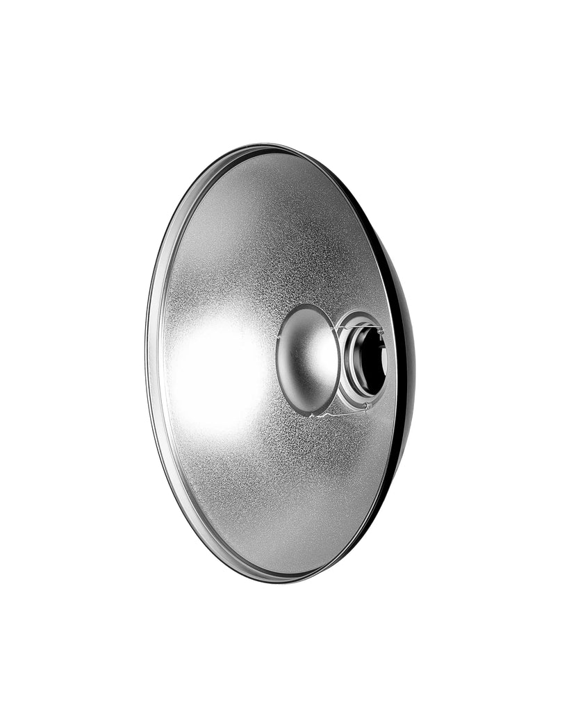 AriesX GlowX Photo Video Beauty Dish 55cm (Silver) with Honeycomb Grid image 1
