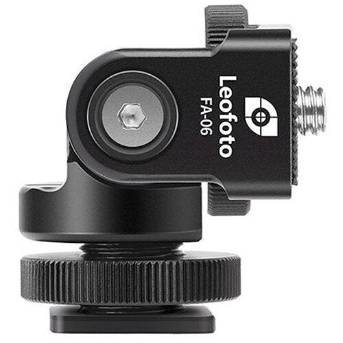 Leofoto FA-06 Hot Shoe Tilt Head Adapter with Friction Control image 1