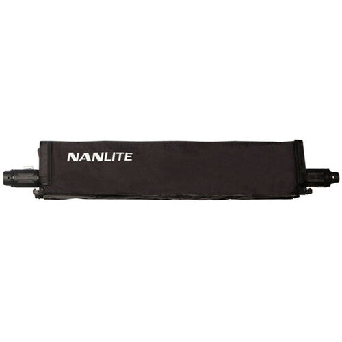 Nanlite Fabric Barndoors and Grid for PavoTube II 15C LED Tube Light image 1