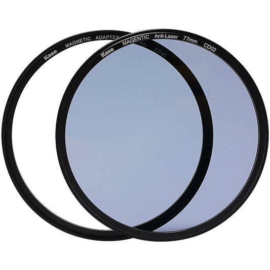 Kase Wolverine Anti-Laser Magnetic Protection Filter with Magnetic Adapter (77mm) image 1