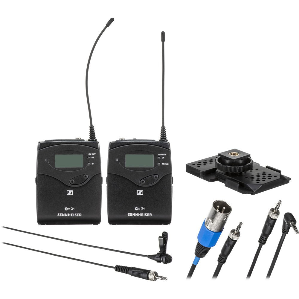Sennheiser EW 112P G4 Camera-Mount Wireless Omni Lavalier Microphone System image 1