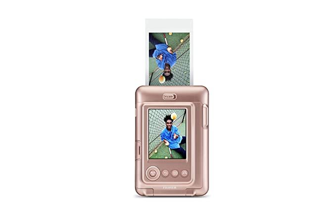 Fujifilm Instax Mini LiPlay Hybrid Instant Camera (Blush Gold) image 1