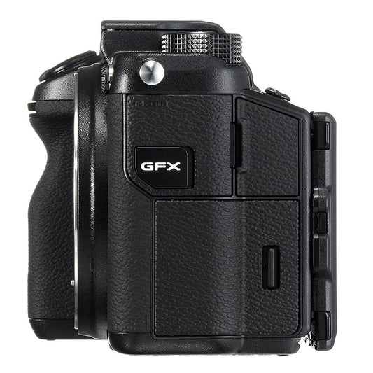 Fujifilm GFX 50S 51.4MP Mirrorless Medium Format Camera (Body Only) Black image 1