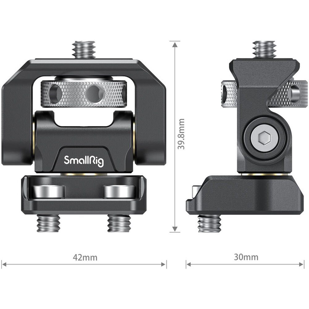 SmallRig Swivel and Tilt Monitor Mount with 2 x 1/4"-20 Screws Mount image 3