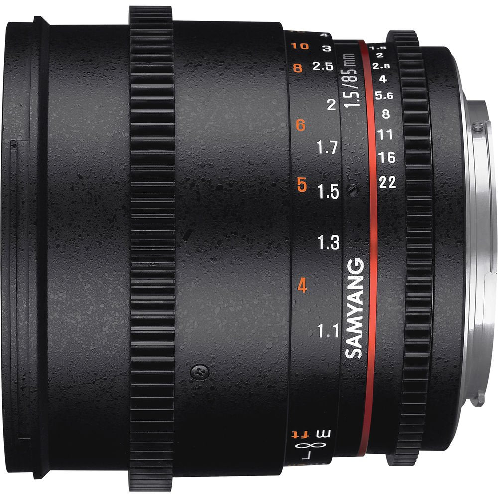 Samyang 85mm T1.5 VDSLRII Cine Lens for Canon EF Mount image 2
