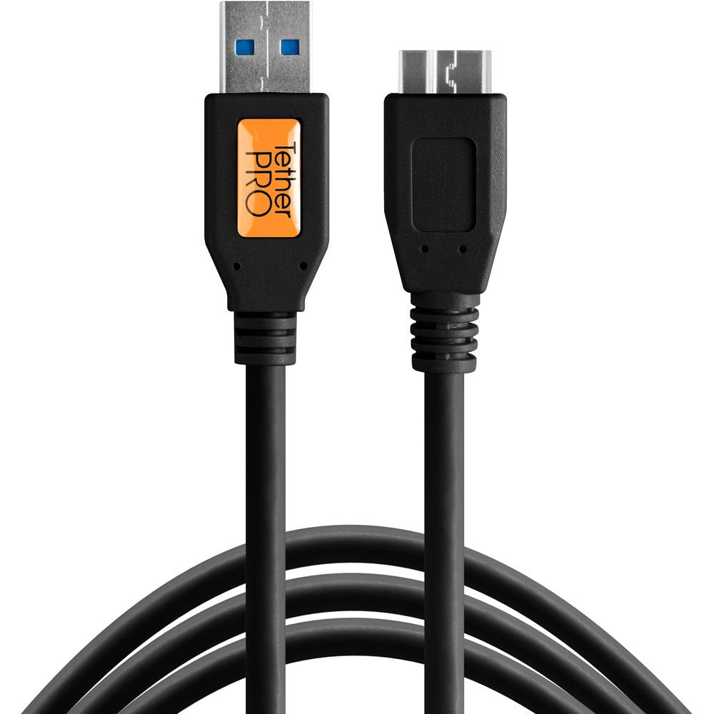 TetherPro USB 3.0 Male Type-A to USB 3.0 Micro-B Cable image 0