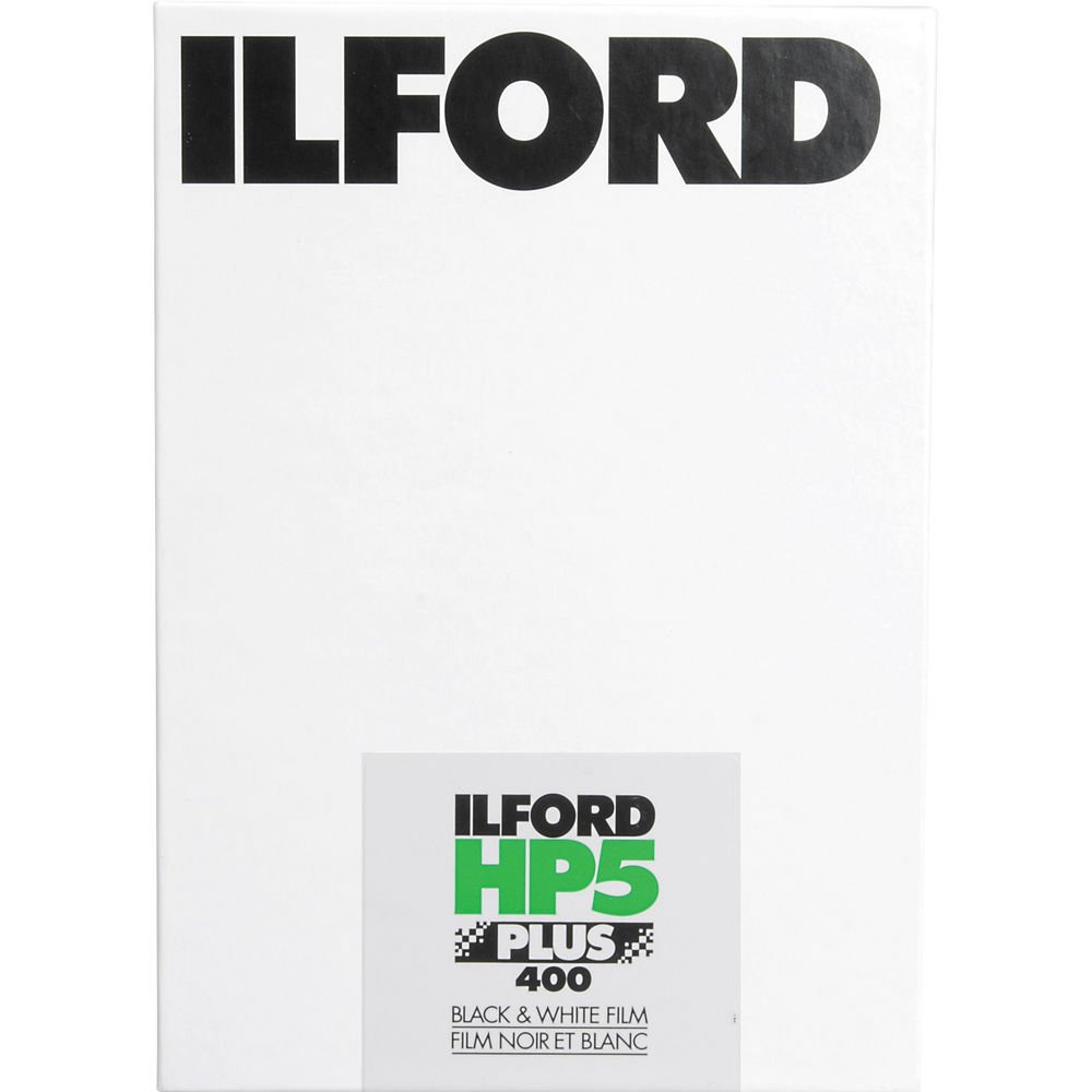 Ilford HP5 Plus Black and White Negative Film (11 x 14", 25 Sheets) image 0