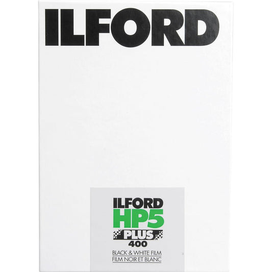 Ilford HP5 Plus Black and White Negative Film (11 x 14", 25 Sheets) image 0
