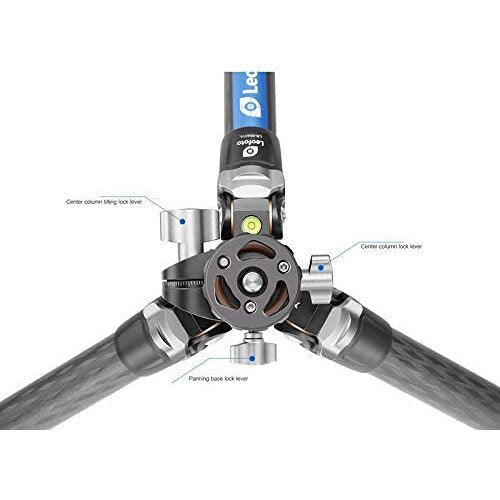 Leofoto LS-284CVL Ranger Series Carbon Fiber Tripod with Lateral Center Column image 3